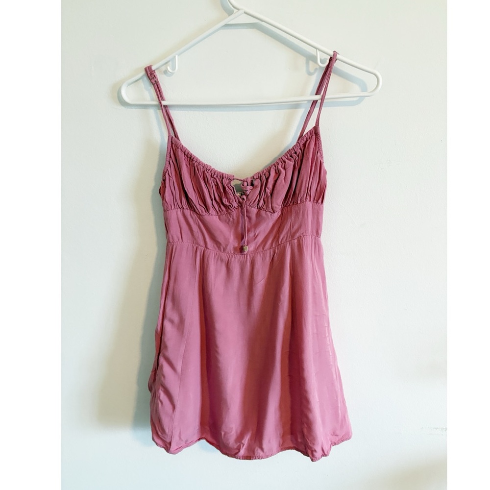 Showpo Pink Sleeveless Mini Dress